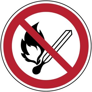 Brady, Sicherheitskennzeichnung, B-7667, ISO 7010 Bodensicherheitsschild - Feuer, offenes Licht and Rauchen verboten (P003) Brady, Sicherheitskennzeichnung, B-7667, ISO 7010 Bodensicherheitsschild - Feuer, offenes Licht and Rauchen verboten (P003)