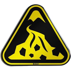 Brady, Sicherheitskennzeichnung, W/W076/NT/RFLBD-TRI400-1, ISO Sicherheitsschild - Warnung Schuttstromgebiet, Aluminium lami Brady, Sicherheitskennzeichnung, W/W076/NT/RFLBD-TRI400-1, ISO Sicherheitsschild - Warnung Schuttstromgebiet, Aluminium lami
