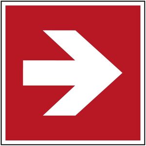 Brady, Sicherheitskennzeichnung, ISO Safety Sign - Direction Brady, Sicherheitskennzeichnung, ISO Safety Sign - Direction