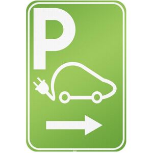 Brady, Sicherheitskennzeichnung, I/EVP11/RFL-390X590-1, Parkschild für Elektrofahrzeuge - Parkplatz für das Aufladen Ihres El Brady, Sicherheitskennzeichnung, I/EVP11/RFL-390X590-1, Parkschild für Elektrofahrzeuge - Parkplatz für das Aufladen Ihres El