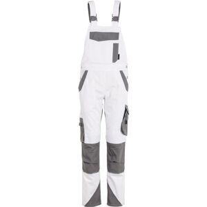 Planam, Arbeitshose, Norit Damen Latzhose mit Knietaschen weiss zink Gr. 44 (44) Planam, Arbeitshose, Norit Damen Latzhose mit Knietaschen weiss zink Gr. 44 (44)