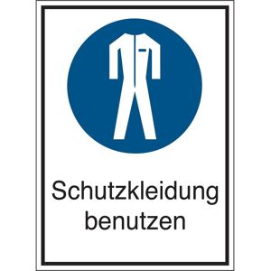 Brady, Sicherheitskennzeichnung, STD-113-131x185-B7541, Gebotsschilder - Schutzkleidung benutzen Brady, Sicherheitskennzeichnung, STD-113-131x185-B7541, Gebotsschilder - Schutzkleidung benutzen