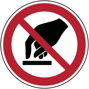 Brady, Sicherheitskennzeichnung, ISO Safety Sign - Do not touch Brady, Sicherheitskennzeichnung, ISO Safety Sign - Do not touch
