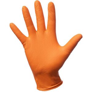 NoName, Schutzhandschuhe, Puderfreie Nitrilhandschuhe EMKA 7.0, 100 Stck, Gre M, orange (M) NoName, Schutzhandschuhe, Puderfreie Nitrilhandschuhe EMKA 7.0, 100 Stck, Gre M, orange (M)