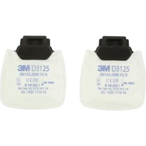 3M Zubehör Arbeitsschutz, Secure Click Partikelfilter P2 R D3125 2 St. (Atemschutzmaske Ersatzfilter) 3M Zubehör Arbeitsschutz, Secure Click Partikelfilter P2 R D3125 2 St. (Atemschutzmaske Ersatzfilter)