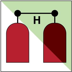 Brady, Sicherheitskennzeichnung, IMO - Halonlöschstation Brady, Sicherheitskennzeichnung, IMO - Halonlöschstation