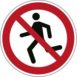 Brady, Sicherheitskennzeichnung, ISO Safety Sign - No running Brady, Sicherheitskennzeichnung, ISO Safety Sign - No running
