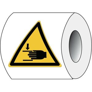 Brady, Sicherheitskennzeichnung, ISO 7010 PIC W024 B-7541 ISO Sicherheitskennzeichnung - Warnung vor Handverletzungen Lami Brady, Sicherheitskennzeichnung, ISO 7010 PIC W024 B-7541 ISO Sicherheitskennzeichnung - Warnung vor Handverletzungen Lami