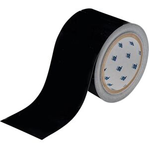 Brady, Sicherheitskennzeichnung, B-3, Bodenmarkierbänder, Vinyl, Schwarz, 50.80 mm x 30.48 m Brady, Sicherheitskennzeichnung, B-3, Bodenmarkierbänder, Vinyl, Schwarz, 50.80 mm x 30.48 m