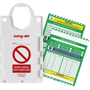 Brady, Sicherheitskennzeichnung, Scafftag, SCAF-GE-STSH-MK2, Scafftag MK2 Kit, 10 x Scafftag MK 2 Halter, 20 x Scafftag Einstecksch Brady, Sicherheitskennzeichnung, Scafftag, SCAF-GE-STSH-MK2, Scafftag MK2 Kit, 10 x Scafftag MK 2 Halter, 20 x Scafftag Einstecksch
