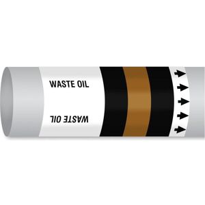 Brady, Sicherheitskennzeichnung, B-7541, ISO 14726 IMO Rohrmarkierer - Waste Oil (Öl, das nach der maximal zulässigen Nutzung Brady, Sicherheitskennzeichnung, B-7541, ISO 14726 IMO Rohrmarkierer - Waste Oil (Öl, das nach der maximal zulässigen Nutzung