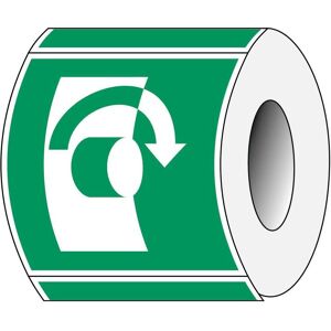 Brady, Sicherheitskennzeichnung, ISO 7010 PIC E019 B-7541 ISO Sicherheitskennzeichnung - Im Uhrzeigersinn drehen Laminiert Brady, Sicherheitskennzeichnung, ISO 7010 PIC E019 B-7541 ISO Sicherheitskennzeichnung - Im Uhrzeigersinn drehen Laminiert
