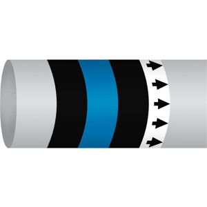 Brady, Sicherheitskennzeichnung, B-7541, ISO 14726 IMO Rohrmarkierer - Back Water (Schmutzwasser aus Toiletten, Urinalbecken Brady, Sicherheitskennzeichnung, B-7541, ISO 14726 IMO Rohrmarkierer - Back Water (Schmutzwasser aus Toiletten, Urinalbecken