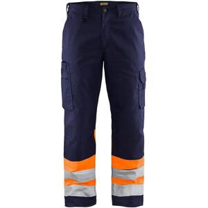 Blakläder, Arbeitshose, unisex Warnschutzhose 1564 marine, orange Grösse 23 (92) Blakläder, Arbeitshose, unisex Warnschutzhose 1564 marine, orange Grösse 23 (92)