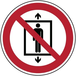 Brady, Sicherheitskennzeichnung, ISO-Sicherheitsschild - Personenbeförderung verboten Brady, Sicherheitskennzeichnung, ISO-Sicherheitsschild - Personenbeförderung verboten