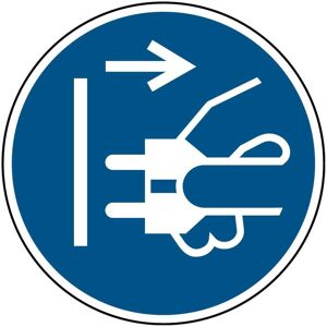 Brady, Sicherheitskennzeichnung, ISO 7010 PIC M006 B-7538 ISO Sicherheitskennzeichnung - Vor Öffnen Netzstecker ziehen Lam Brady, Sicherheitskennzeichnung, ISO 7010 PIC M006 B-7538 ISO Sicherheitskennzeichnung - Vor Öffnen Netzstecker ziehen Lam