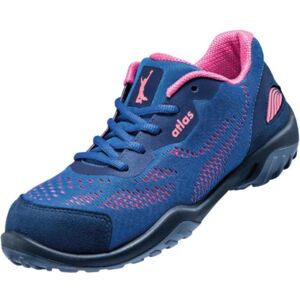 Atlas, Sicherheitsschuhe, Sicherheits-Halbschuh GX 100 ESD, S1, blau/rosa, Weite 10, Grösse 35 (S1, 35) Atlas, Sicherheitsschuhe, Sicherheits-Halbschuh GX 100 ESD, S1, blau/rosa, Weite 10, Grösse 35 (S1, 35)