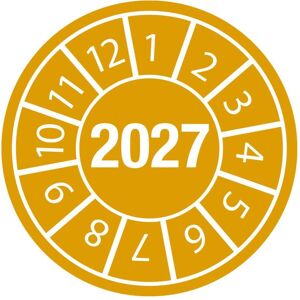 Brady, Sicherheitskennzeichnung, Prüfplaketten 27 Durchmesser 35 B-7541 Brady, Sicherheitskennzeichnung, Prüfplaketten 27 Durchmesser 35 B-7541