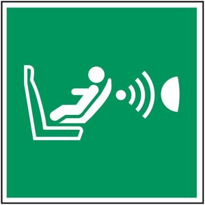 Brady, Sicherheitskennzeichnung, ISO-Sicherheitsschild - Automatische Erkennung von Kindersitz und dessen Orientierung (CPOD) Brady, Sicherheitskennzeichnung, ISO-Sicherheitsschild - Automatische Erkennung von Kindersitz und dessen Orientierung (CPOD)