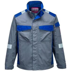 Portwest, Arbeitsjacke, Multinorm Arbeitsjacke "Bizflame" Grau S (S) Portwest, Arbeitsjacke, Multinorm Arbeitsjacke "Bizflame" Grau S (S)