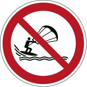 Brady, Sicherheitskennzeichnung, ISO-Sicherheitsschild - Kitesurfen verboten Brady, Sicherheitskennzeichnung, ISO-Sicherheitsschild - Kitesurfen verboten
