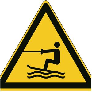 Brady, Sicherheitskennzeichnung, ISO-Sicherheitsschild - Warnung vor Wasseraktivität durch Ziehen Brady, Sicherheitskennzeichnung, ISO-Sicherheitsschild - Warnung vor Wasseraktivität durch Ziehen