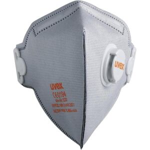 Uvex, Atemschutzmaske, silv-Air classic 3220 8763220 Feinstaubmaske mit Ventil FFP2 15 St. DIN EN 149:2001 (FFP2, 15x) Uvex, Atemschutzmaske, silv-Air classic 3220 8763220 Feinstaubmaske mit Ventil FFP2 15 St. DIN EN 149:2001 (FFP2, 15x)