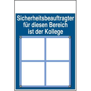 Brady, Sicherheitskennzeichnung, STD 468-148X210-B7527, Schilder: Sicherheitsbeauftragter Brady, Sicherheitskennzeichnung, STD 468-148X210-B7527, Schilder: Sicherheitsbeauftragter
