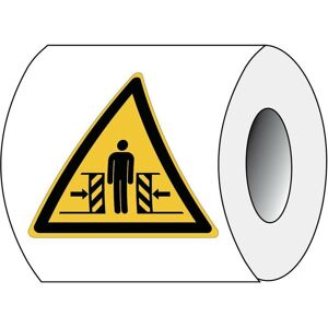 Brady, Sicherheitskennzeichnung, ISO 7010 PIC W019 B-7541 ISO Sicherheitskennzeichnung - Warnung vor Quetschgefahr Laminie Brady, Sicherheitskennzeichnung, ISO 7010 PIC W019 B-7541 ISO Sicherheitskennzeichnung - Warnung vor Quetschgefahr Laminie