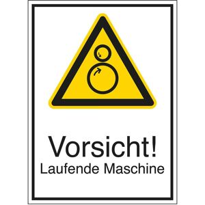 Brady, Sicherheitskennzeichnung, STD-433-131X185-B7527, Sicherheitskennzeichnungen an Maschinen: Vorsicht! Laufende Maschine Brady, Sicherheitskennzeichnung, STD-433-131X185-B7527, Sicherheitskennzeichnungen an Maschinen: Vorsicht! Laufende Maschine