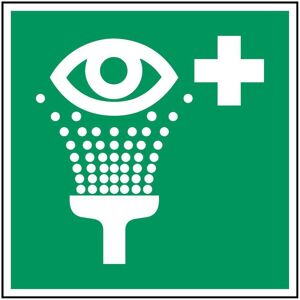 Brady, Sicherheitskennzeichnung, Eyewash station - ISO 7010 Brady, Sicherheitskennzeichnung, Eyewash station - ISO 7010