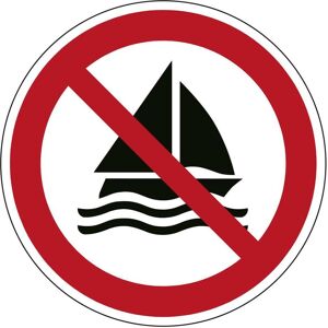 Brady, Sicherheitskennzeichnung, ISO-Sicherheitsschild - Segeln verboten Brady, Sicherheitskennzeichnung, ISO-Sicherheitsschild - Segeln verboten