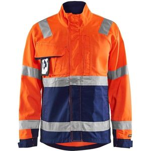 Blakläder, Arbeitsjacke, Warnschutz-Jacke, orange / marineblau, Unisex-Grösse: XL (XL) Blakläder, Arbeitsjacke, Warnschutz-Jacke, orange / marineblau, Unisex-Grösse: XL (XL)