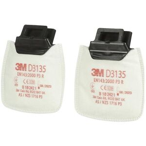 3M Atemschutzmaske, Secure Click™ Partikelfilter D3135 (P3 R, 10x) 3M Atemschutzmaske, Secure Click™ Partikelfilter D3135 (P3 R, 10x)