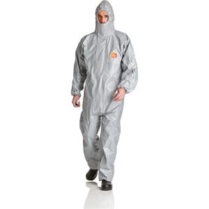 Dupont, Arbeitsjacke, Schutzoverall Typ 3/4/5/6 Tychem 6000 F, grau, Unisex-Grösse: 3XL (3XL) Dupont, Arbeitsjacke, Schutzoverall Typ 3/4/5/6 Tychem 6000 F, grau, Unisex-Grösse: 3XL (3XL)