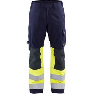 Blakläder, Arbeitshose, Multinorm-Bundhose, marineblau / gelb, Konfektionsgrösse 60 (60) Blakläder, Arbeitshose, Multinorm-Bundhose, marineblau / gelb, Konfektionsgrösse 60 (60)