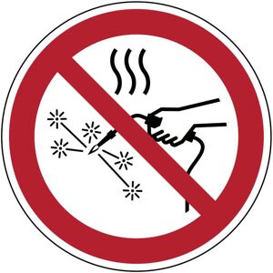 Brady, Sicherheitskennzeichnung, ISO Safety Sign - Hot works Brady, Sicherheitskennzeichnung, ISO Safety Sign - Hot works
