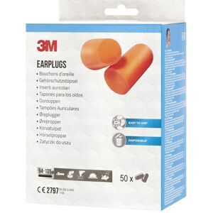 3M Gehörschutz, Gehörschutzstöpsel (50x) 3M Gehörschutz, Gehörschutzstöpsel (50x)