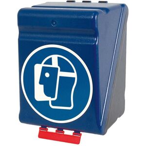 Brady, Zubehör Arbeitsschutz, Aufbewahrungs- und Spenderbox für Gesichtsschutz (nur Symbol M013), ABS Plastik, Blau/Schwar (Bügelgehörschützer Ersatzstöpsel) Brady, Zubehör Arbeitsschutz, Aufbewahrungs- und Spenderbox für Gesichtsschutz (nur Symbol M013), ABS Plastik, Blau/Schwar (Bügelgehörschützer Ersatzstöpsel)