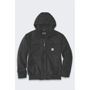 Carhartt, Arbeitsjacke, Waschte Duck Active Jacke Schwarz (S) Carhartt, Arbeitsjacke, Waschte Duck Active Jacke Schwarz (S)