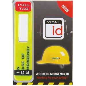 Brady, Sicherheitskennzeichnung, Worker Emergency ID Tag Brady, Sicherheitskennzeichnung, Worker Emergency ID Tag
