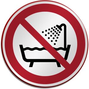 Brady, Sicherheitskennzeichnung, P/P026/NT/RFLBD-DIA400-1, ISO Sicherheitsschild - Verbot, dieses Gerät in der Badewanne, Dus Brady, Sicherheitskennzeichnung, P/P026/NT/RFLBD-DIA400-1, ISO Sicherheitsschild - Verbot, dieses Gerät in der Badewanne, Dus