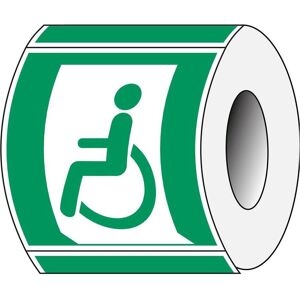 Brady, Sicherheitskennzeichnung, E/E026/NT/PE-100X100-250, B-7541, ISO-Sicherheitsschild – Notausgang für nicht gehfähige ode Brady, Sicherheitskennzeichnung, E/E026/NT/PE-100X100-250, B-7541, ISO-Sicherheitsschild – Notausgang für nicht gehfähige ode