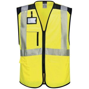 Portwest, Warnweste, Warnschutz Exekutiv Weste PW309 gelb/schwarz (3XL) Portwest, Warnweste, Warnschutz Exekutiv Weste PW309 gelb/schwarz (3XL)