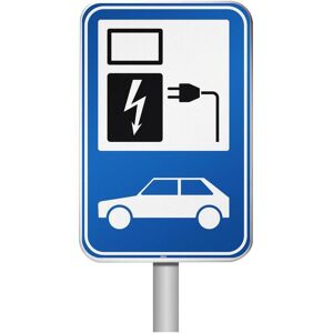 Brady, Sicherheitskennzeichnung, I/EVP13/RFLB/2.0MPL-400X600-1, Parkschild für Elektrofahrzeuge - Parkplatz für das Aufladen Brady, Sicherheitskennzeichnung, I/EVP13/RFLB/2.0MPL-400X600-1, Parkschild für Elektrofahrzeuge - Parkplatz für das Aufladen