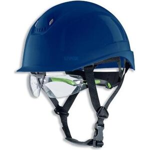 Uvex, Kopfschutz, Schutzhelm pheos S-KR IES 9772544 blau mit Lüftungen (52 - 61 cm) Uvex, Kopfschutz, Schutzhelm pheos S-KR IES 9772544 blau mit Lüftungen (52 - 61 cm)