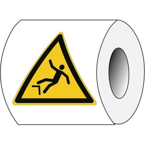 Brady, Sicherheitskennzeichnung, ISO 7010 PIC W008 B-7541 ISO Sicherheitskennzeichnung - Warnung vor Absturzgefahr Laminie Brady, Sicherheitskennzeichnung, ISO 7010 PIC W008 B-7541 ISO Sicherheitskennzeichnung - Warnung vor Absturzgefahr Laminie