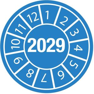 Brady, Sicherheitskennzeichnung, Prüfplaketten 29 Durchmesser 25 B-7541 Brady, Sicherheitskennzeichnung, Prüfplaketten 29 Durchmesser 25 B-7541