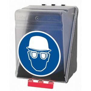 Brady, Zubehör Arbeitsschutz, Aufbewahrungs- und Spenderbox für Augen- und Kopfschutz (nur Symbol PIC 263), ABS Plastik, T Brady, Zubehör Arbeitsschutz, Aufbewahrungs- und Spenderbox für Augen- und Kopfschutz (nur Symbol PIC 263), ABS Plastik, T