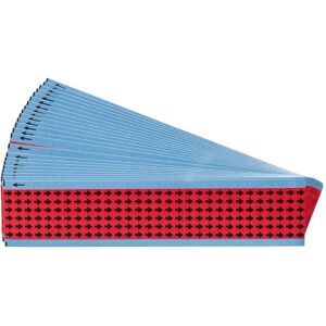 Brady, Sicherheitskennzeichnung, B-500, EIA-3025-RD-PK, Elektro-Inspektionspfeile, Vinylgewebe, Schwarz auf Rot, 7.6 x 6.4 mm Brady, Sicherheitskennzeichnung, B-500, EIA-3025-RD-PK, Elektro-Inspektionspfeile, Vinylgewebe, Schwarz auf Rot, 7.6 x 6.4 mm